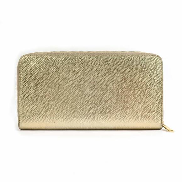 Celine Leather Long Wallet Gold - Picture 7 of 10